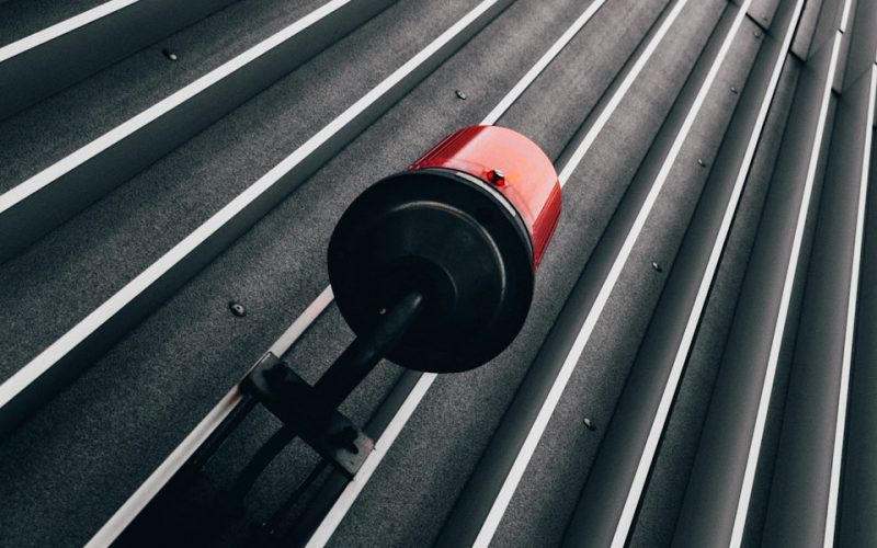 red beacon light